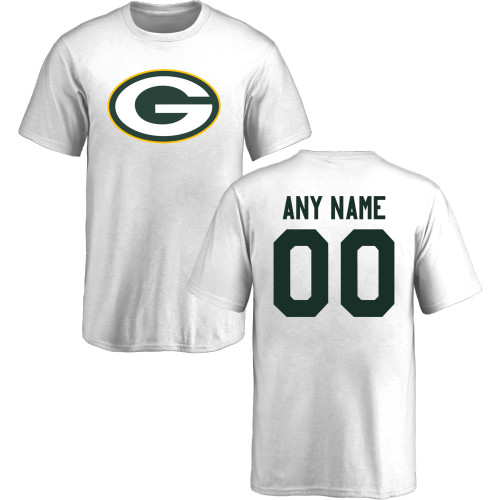 Youth Green Bay Packers Design-Your-Own Short Sleeve Custom NFL T-Shirt